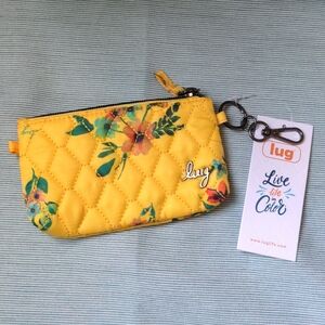 Lug Metro XL Wallet in Bouquet Yellow NWT